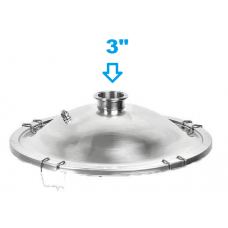 85л/3" Кришка нержавійка