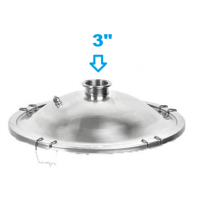 85л/3" Кришка нержавійка