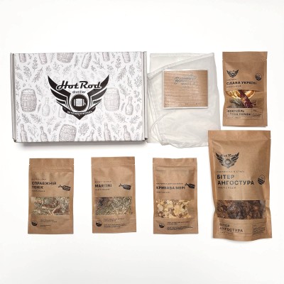 Подарочный набор для настоек Hot Rod – Коктейльный бар