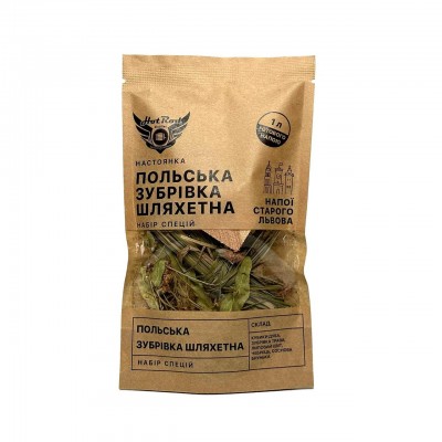 Набор специй для настойки Зубровка Польская Шляхетна (1 л)