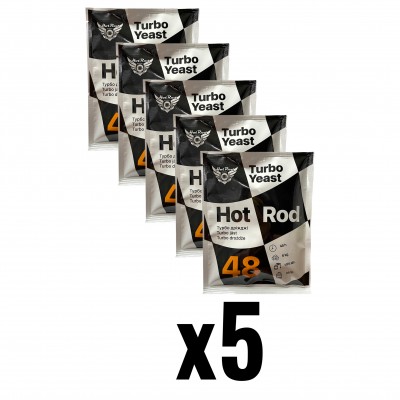 Турбо дріжджі Hot Rod 48 на 25 л (5 шт) гурт