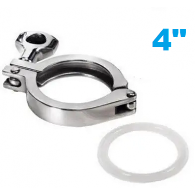 4" Хомут від клампового з'єднання