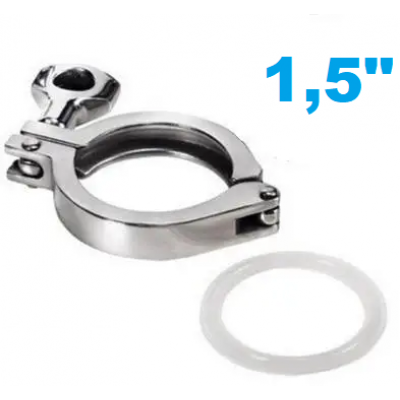 1,5" Хомут від клампового з'єднання