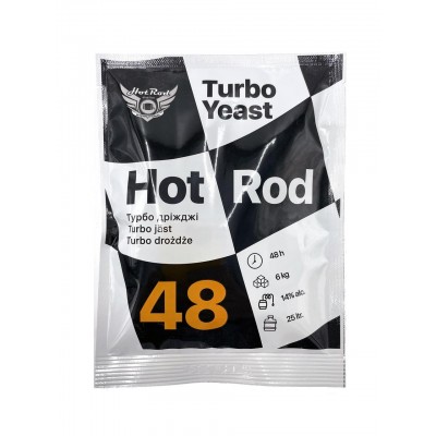 Турбо дріжджі Hot Rod 48 на 25 л (146 г)