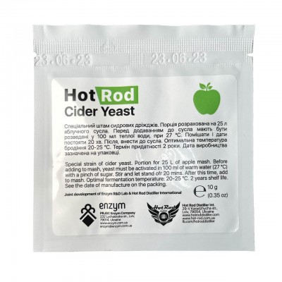 Винные дрожжи Hot Rod Cider (10 г)