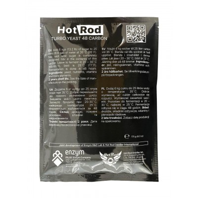 Турбо дріжджі Hot Rod 48 Carbon на 25 л (175 г)