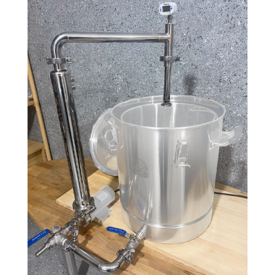 Система циркуляції та охолодження для пивоварні 40л (без насосу)