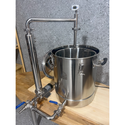 Система циркуляції та охолодження для пивоварні 40л (без насосу)