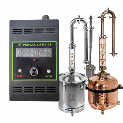 Автоматика дистилляції та ректификації PERVAK LITE 1.01 СТАРТ-СТОП