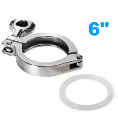 6" Хомут від клампового з'єднання