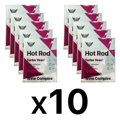 Винні дріжджі Hot Rod Aromatic Wine Complex на 25 л (10 шт) гурт Винні дріжджі Hot Rod Aromatic Wine Complex на 25 л (10 шт) гурт