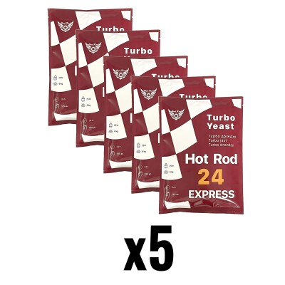 Турбо дріжджі Hot Rod 24 Express на 25 л (5 шт) гурт