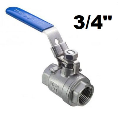 Кран шаровый 3/4"