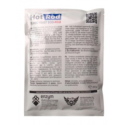 Зернові дріжджі Hot Rod ECO-Koji (300 г) на 25 кг зерна