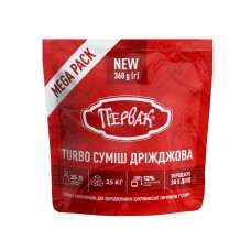 Турбо-дріжджі Первак MegaPack на 100 л (360 г)