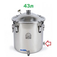 43л/2" Перегінний куб Магнум Лайт (з клампом під тен)