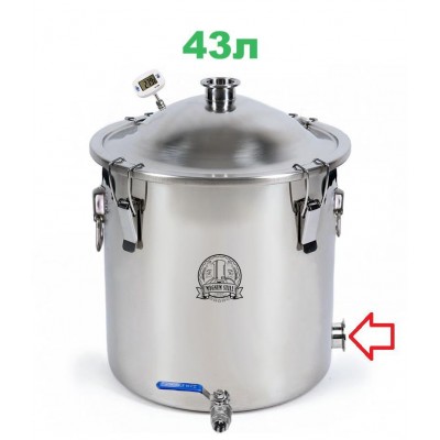 43л/2" Перегінний куб Магнум Лайт (з клампом під тен)