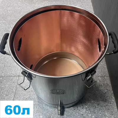 Мідна вставка в перегінний куб 60 л