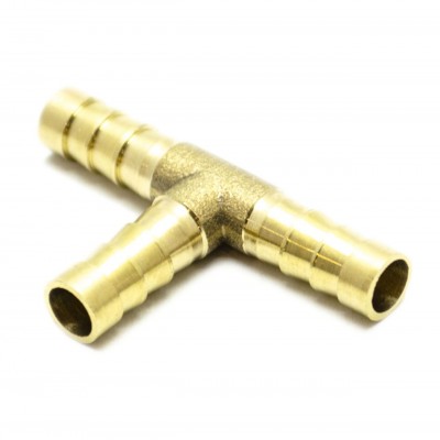 Тройник латунный 8 мм